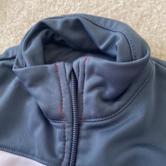 Gently used Nike gray and red zippered track jacket 24m - Picture 4 of 4